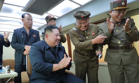 North Korean Central News Agency photo
