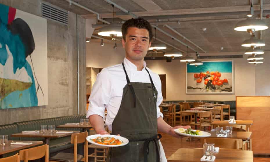 Artful endeavours: Yohei Furuhashi, head chef at Toklas, formerly of the River Café and Petersham Nurseries.