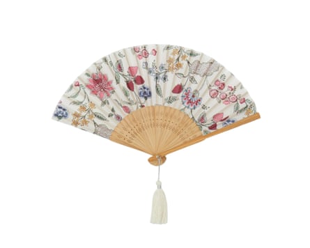 Accesorize Floral Print Foldable Fan
