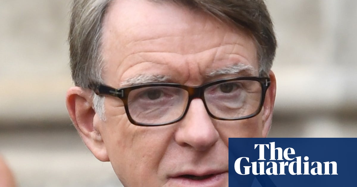 Peter Mandelson’s lobbying firm hired by company linked to Chinese military