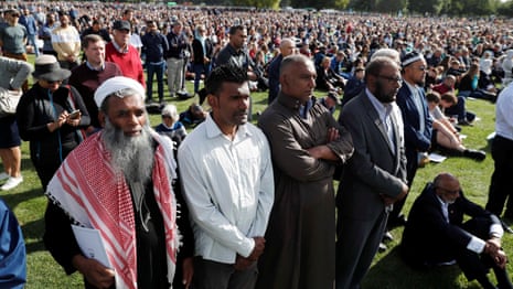 Yusuf Islam, survivors and leaders pay tribute at Christchurch memorial service – video