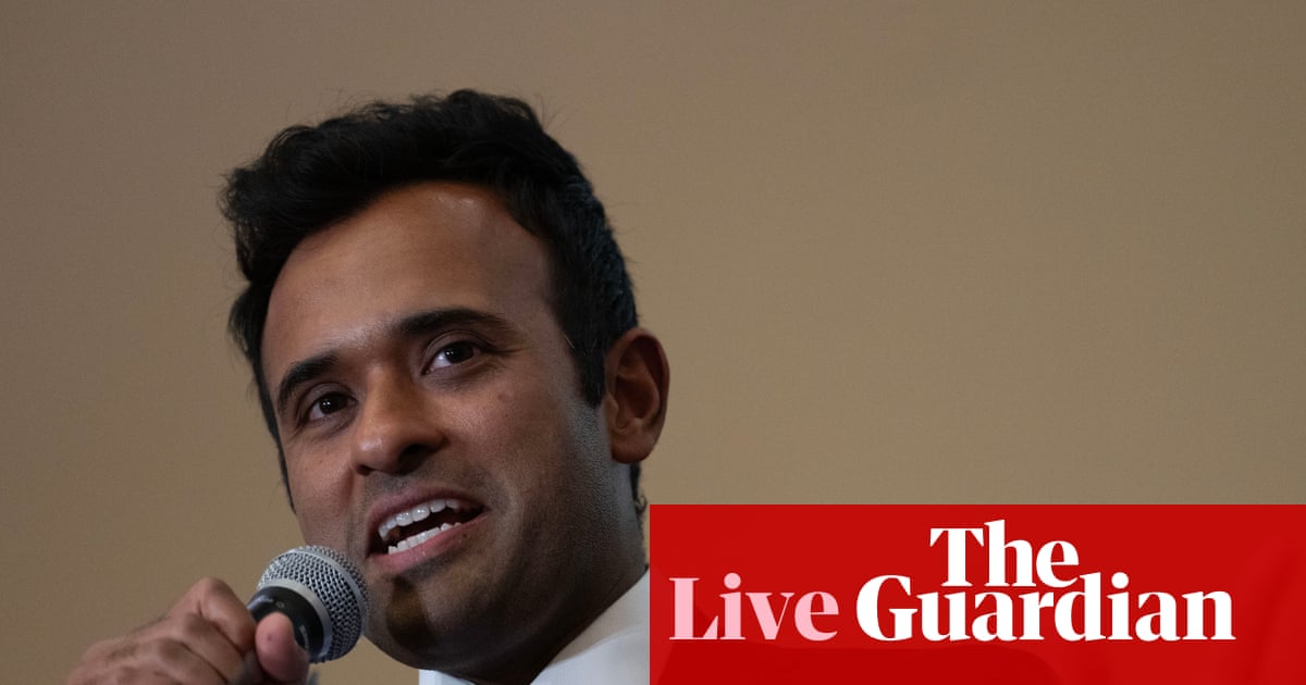 Ohio heads to polls as Ramaswamy hopes to lock in as Republican candidate for governor – US politics live