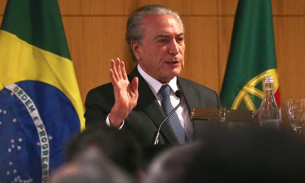 Michel Temer, who aims to replace Dilma Rousseff.