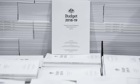 The 2018-19 budget papers