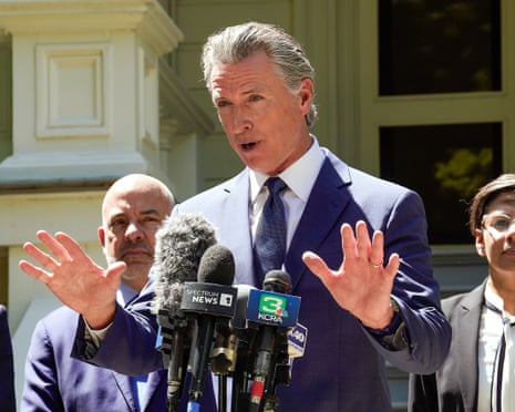 Gavin Newsom may call special election to redraw California congressional maps | California | The Guardian