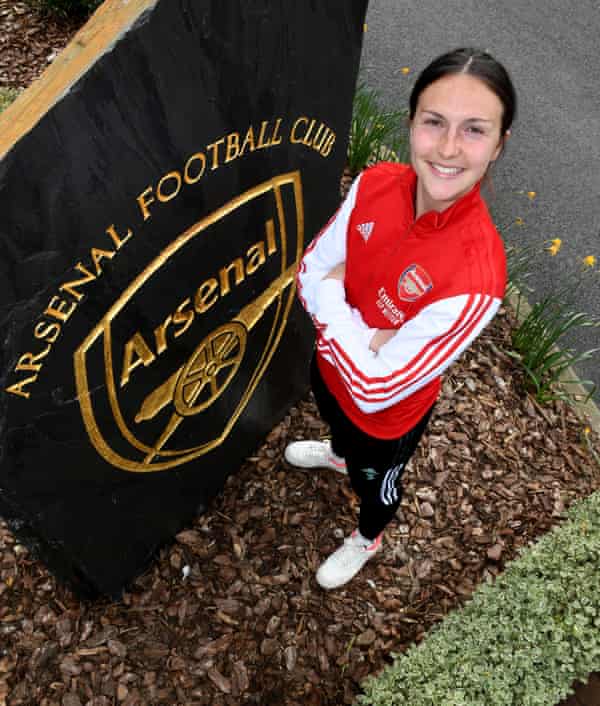 Lotte Wubben-Moy on Friday when her new contract was announced.