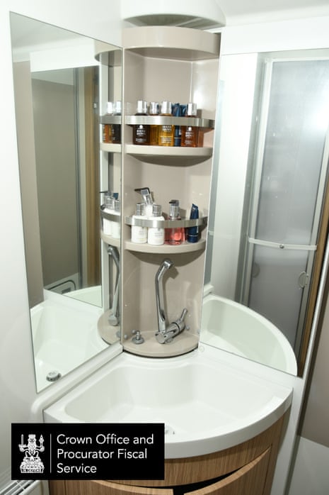 A unit inside the motorhome.