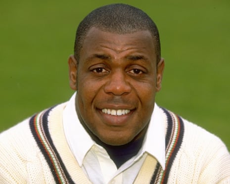 David Lawrence, pictured in April 1998 at the County Ground in Bristol