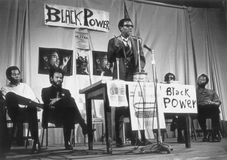 Stokely Carmichael giives a Black Power speech at the Dialectics of Liberation Congress, Round House, London, 1967.