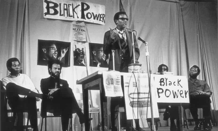 Horace Ové Stokely Carmichael giving a Black Power speech at The Dialectics of Liberation Congress, Round House, London in 1967.