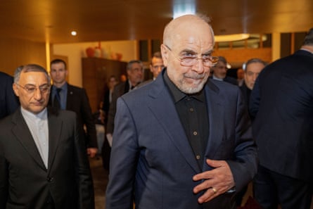 Mohammad Bagher Ghalibaf, the chief Iranian negotiator.