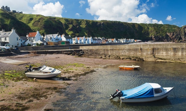The village of Pennan in Aberdeenshire, Scotland.