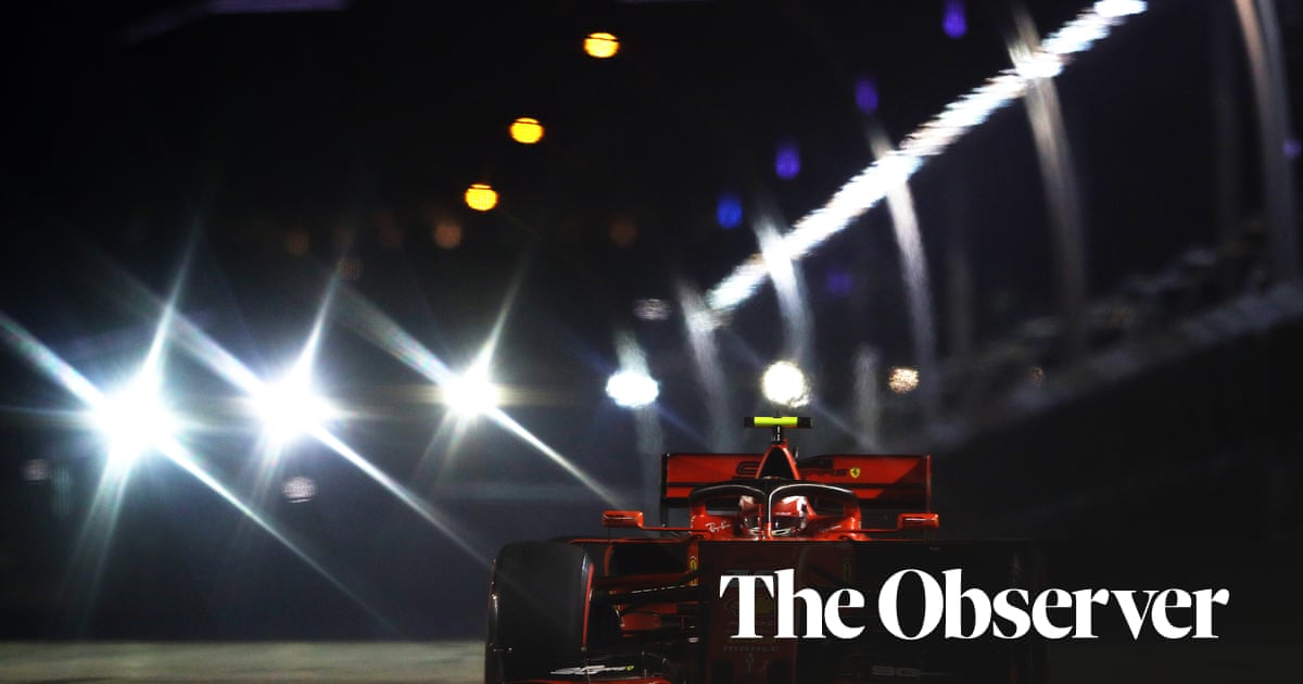 Charles Leclerc storms to Singapore F1 GP pole ahead of Lewis Hamilton