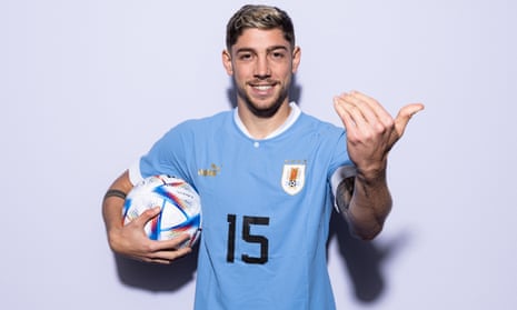 Federico Valverde’s ability to play on the right of midfield gives Uruguay manager Diego Alonso options.