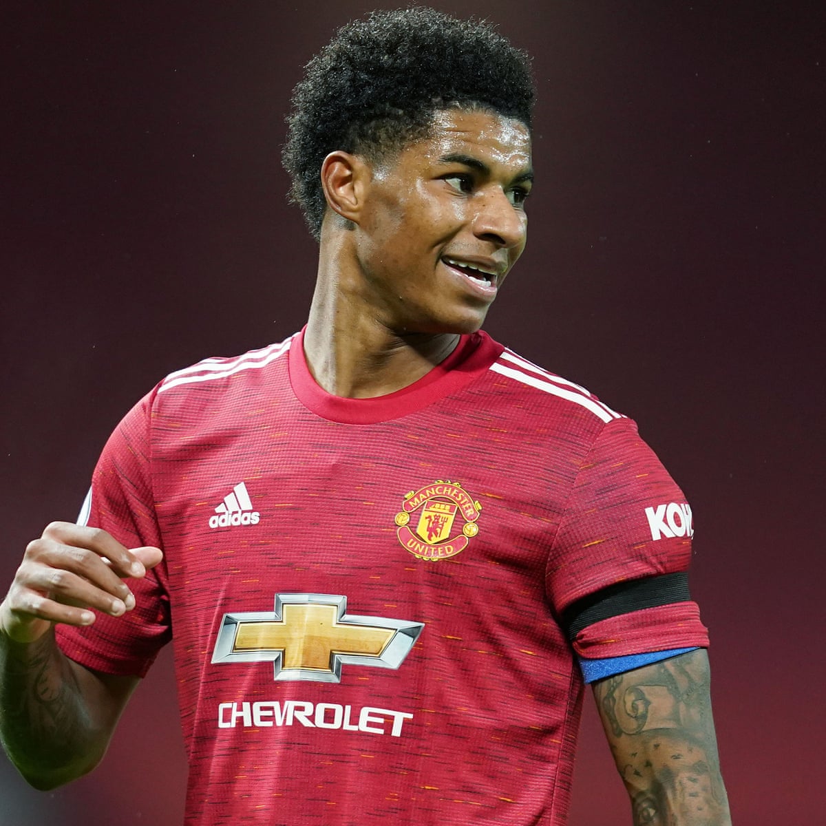 Sir Alex Ferguson backs Marcus Rashford bid to end child food poverty | Manchester United | The Guardian