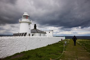 The rangers’ base, situated next to the lighthouse