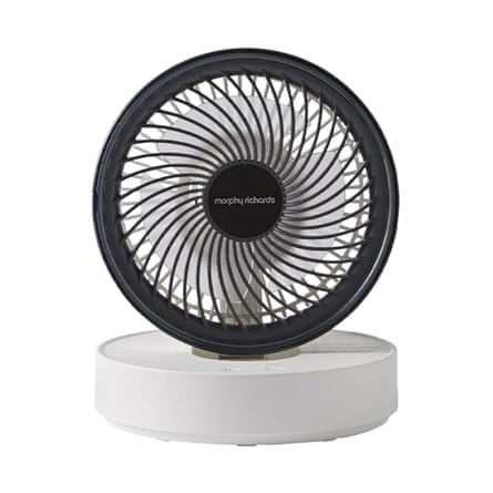 Morphy Richards Air Flex 6” Portable Oscillating Rechargeable USB Fan