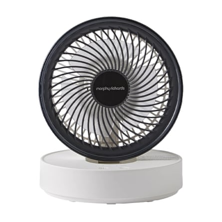 Morphy Richards Air Flex 6” Portable Oscillating Rechargeable USB Fan
