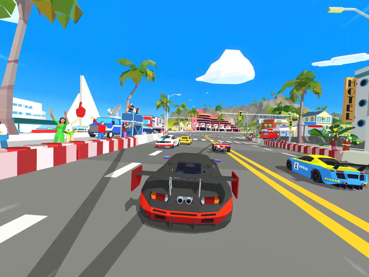 Arcade Car Racing Game