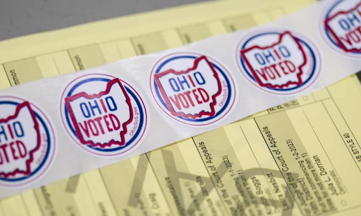 Ohio Republicans quietly enact ‘alarming’ new voting restrictions (theguardian.com)