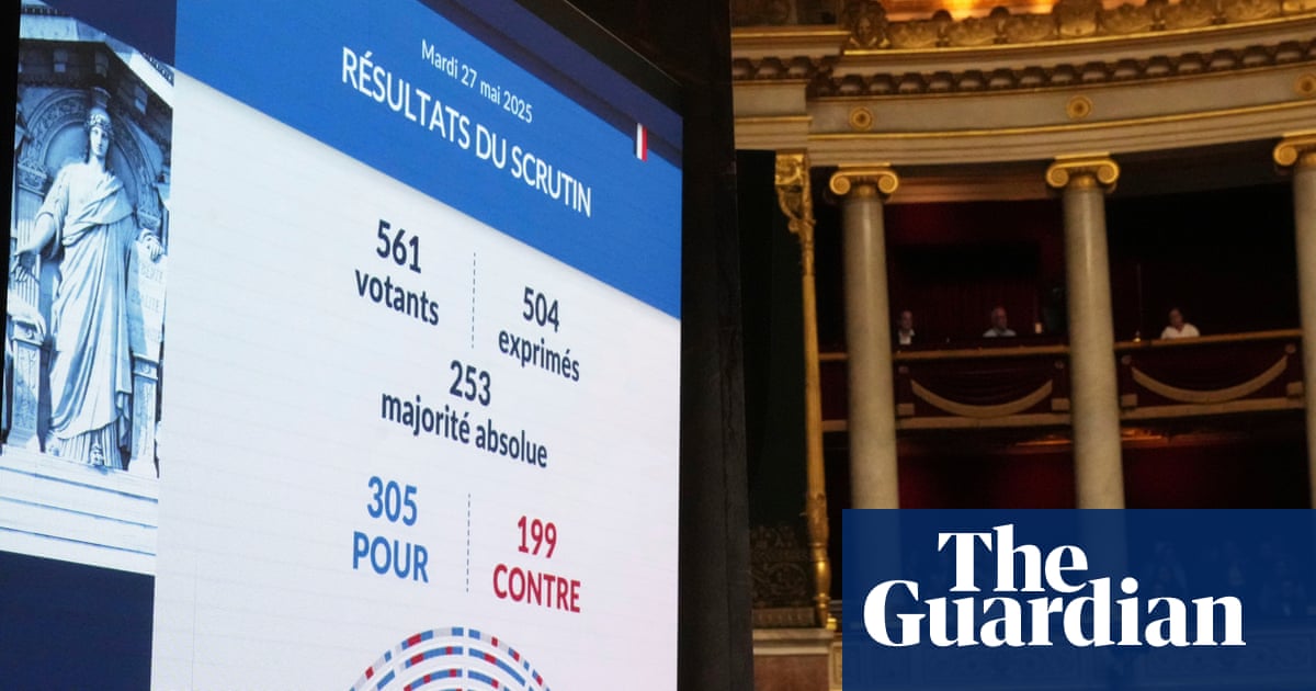 France’s National Assembly votes in favour of legalising assisted dying