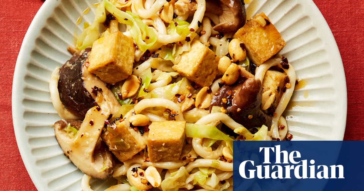 Rukmini Iyer's quick and easy recipe for chilli crisp topped noodles with tofu and cabbage | Quick and easy
