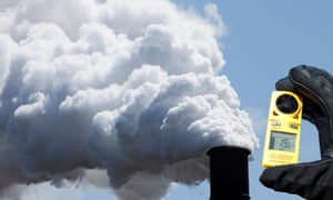 Emissions from the Bluescope steelworks at Port Kembla, Australia