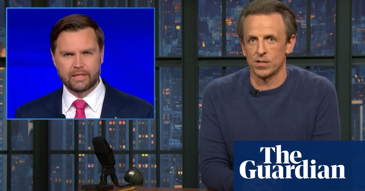 Seth Meyers sobre el desempeño en el debate de JD Vance: ‘Descarado y sin vergüenza’ | Resumen de la televisión nocturna Seth Meyers sobre el desempeño en el debate de JD Vance: ‘Descarado y sin vergüenza’ | Resumen de la televisión nocturna