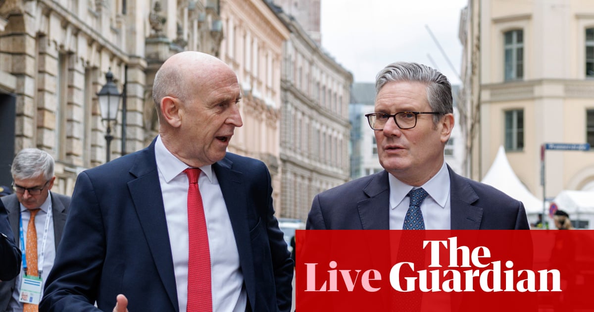 John Healey resigns as defence secretary in disagreement with Starmer over spending – UK politics live
