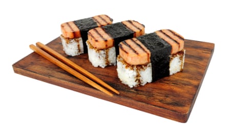 Spam musubi.