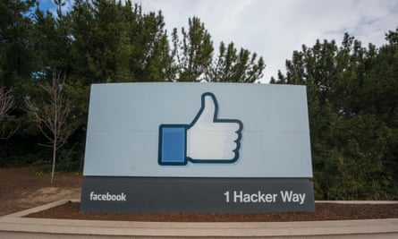 Facebook’s headquarters in East Palo Alto. Photograph: Alamy