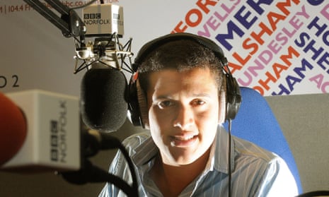 BBC Radio Norfolk host Nick Conrad, pictured in 2010.