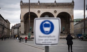 The Feldherrnhalle at Odeonsplatz in downtown Munich, Bavaria, Germany, last month