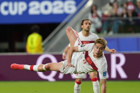 Kenan Yildiz of Turkey in action.