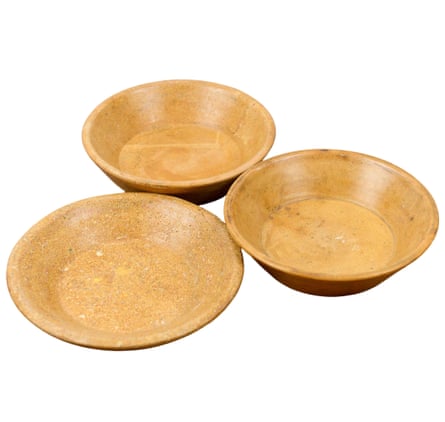 English Salvage Reclaimed Jaisalmer sandstone bowls