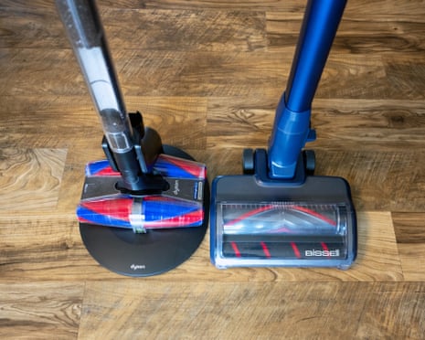 Bissell PowerClean Dualbrush and Dyson PencilVac Fluffycones