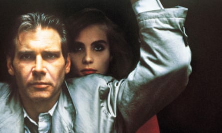 A Hitchcockian nightmare ... Harrison Ford and Emmanuelle Seigner in Frantic (1988).