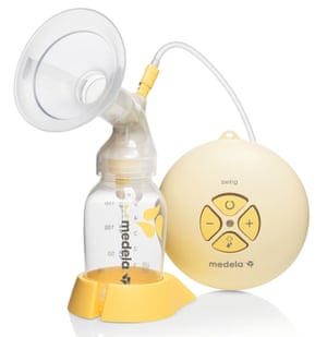 A Medela breast pump