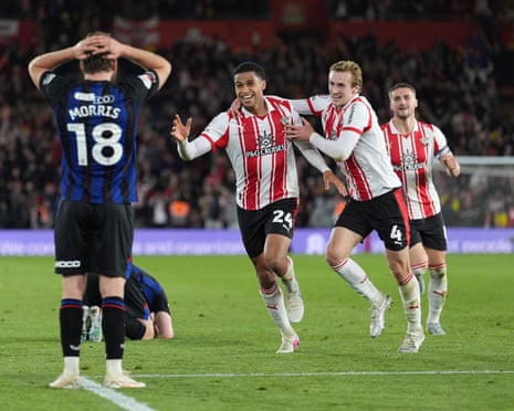 Southampton in playoff final after freak winner settles Middlesbrough grudge match Southampton in playoff final after freak winner settles Middlesbrough grudge match