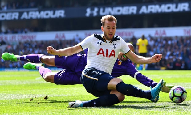 Harry Kane’s 29 goals for Tottenham this season helped boost the goals-per-game rate.