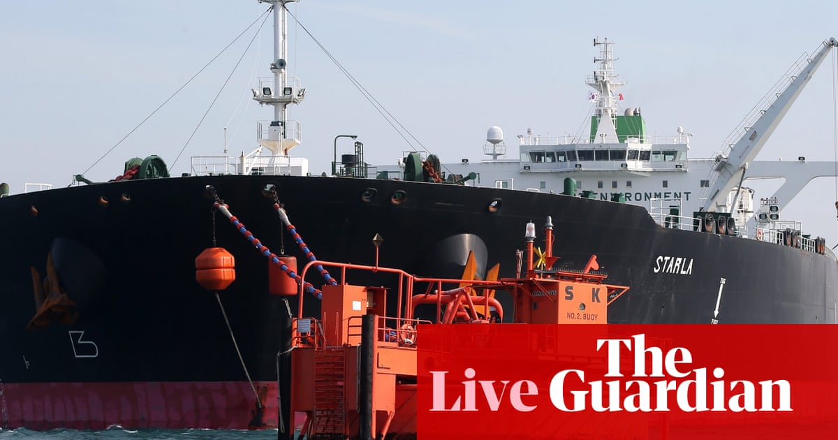 Fuel tanker rates surge as Middle East crisis worries markets business live