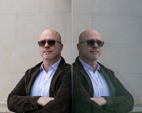 Aleksandar Hemon photographed at Princeton University, New Jersey, January 2023.