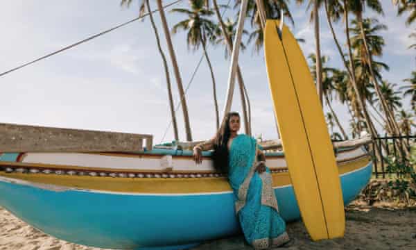 Shamali Sanjaya helped set up Sri Lanka’s first all-female surf club in Arugam Bay in 2018