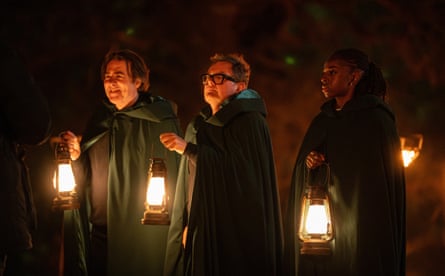 Jonathan Ross, Alan Carr and Cat Burns on The Traitors