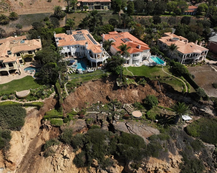 Luxury Homes at Risk as Landslide Strikes Coastal California Community