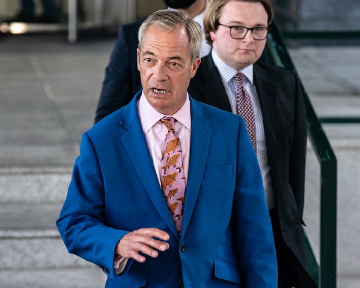 Report to National Crime Agency of £5m Farage gift is ‘deeply serious’