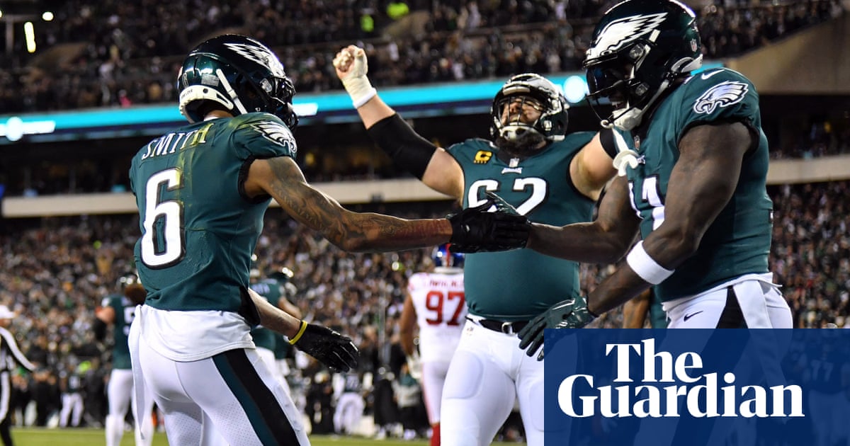 Eagles one win from Super Bowl after crushing outmatched Giants, NFL