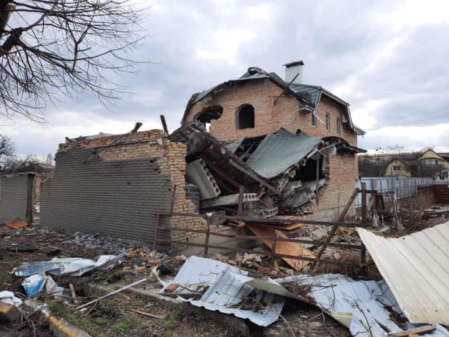 25 Vokzal’na Street, Bucha, Ukraine.