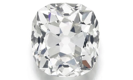 The ‘exceptionally sized’ diamond, to be auctioned by Sotheby’s in London.