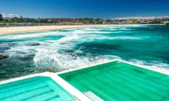 Bondi Baths in Sydney.